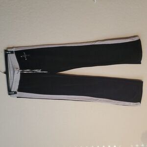 BCBGMaxazria sz M wide leg velour pants